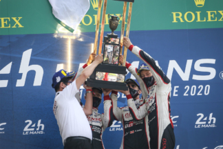 El Toyota de Hartley, Nakajima y Buemi gana las 24 Horas de Le Mans 2020 podio de 24 Horas de Le Mans 2020