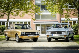 Volkswagen K70 (1970): el predecesor del Passat, con motor y tracción delantera Volkswagen K70 1970