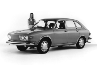 Volkswagen Type 4/411 (1968): el compacto familiar basado en el Beetle Volkswagen Type 4-411