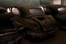 coches abandonados tunel construido siglo xix