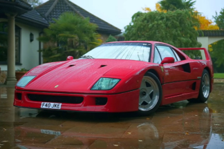 Vídeo: John Clower, con 80 años, sigue conduciendo su Ferrari F40 Ferrari F40