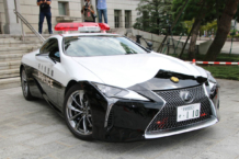 El Lexus LC 500 se une a la Policía japonesa Lexus LC 500 policía japonesa