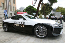 Lexus LC 500 policía japonesa