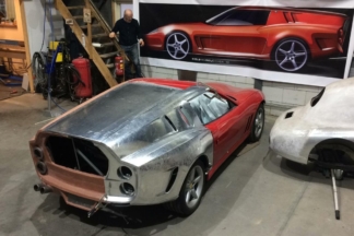 Niels van Roij trabaja en la reinterpretación moderna del Ferrari 250 GT Breadvan niels van roij trabaja reinterpretacion moderna ferrari 250 gt breadvan