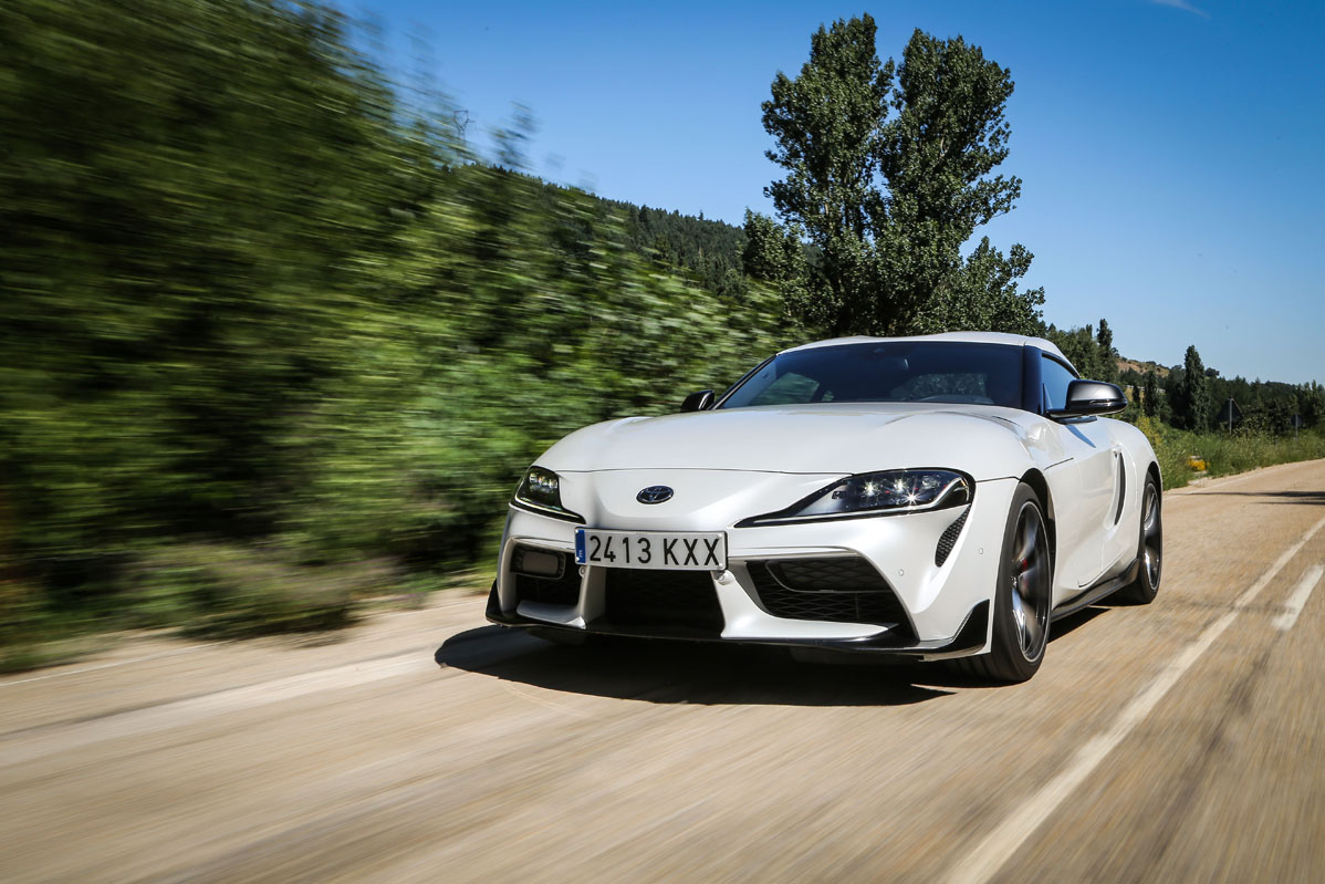 prueba del nuevo Toyota GR Supra prueba del nuevo Toyota GR Supra A90