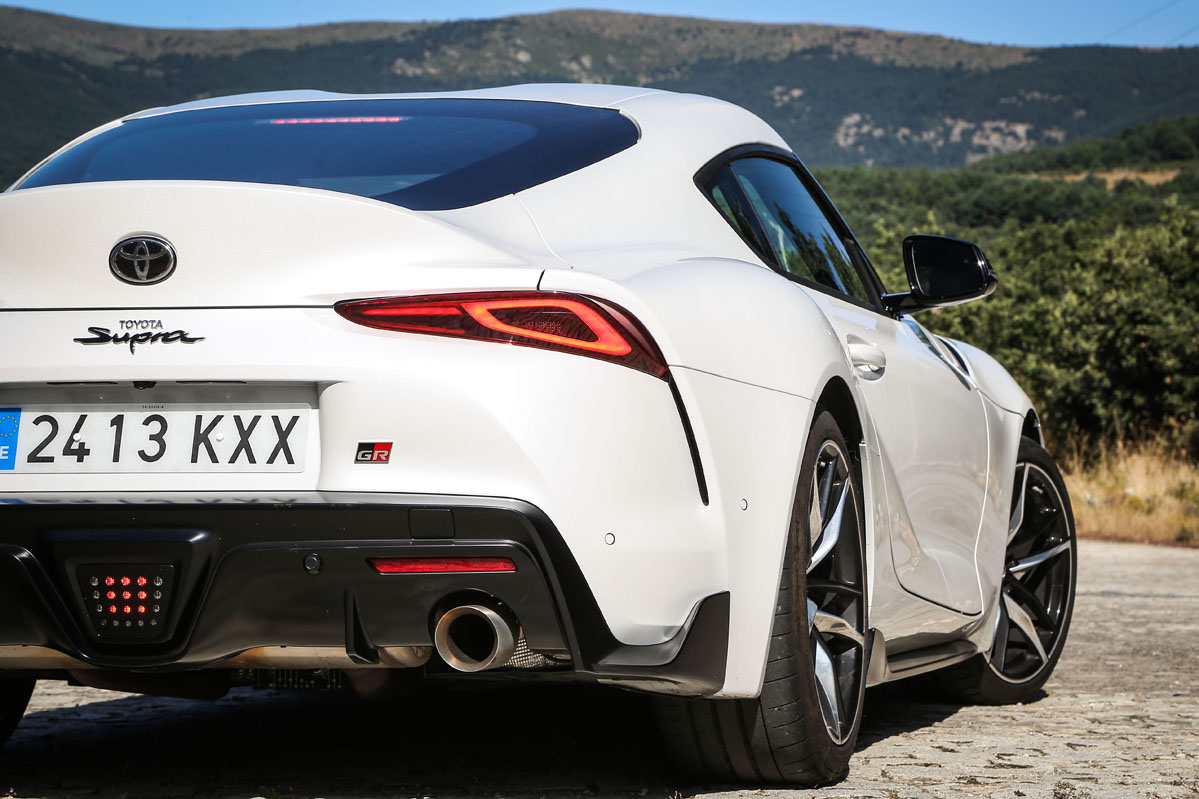 nuevo Toyota GR Supra A90 Foto trasera del Toyota GR Supra A90