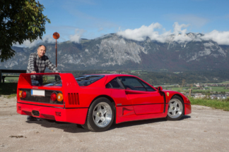 A subasta el Ferrari F40 que perteneció a Gerhard Berger subasta el Ferrari F40 que perteneció a Gerhard Berger