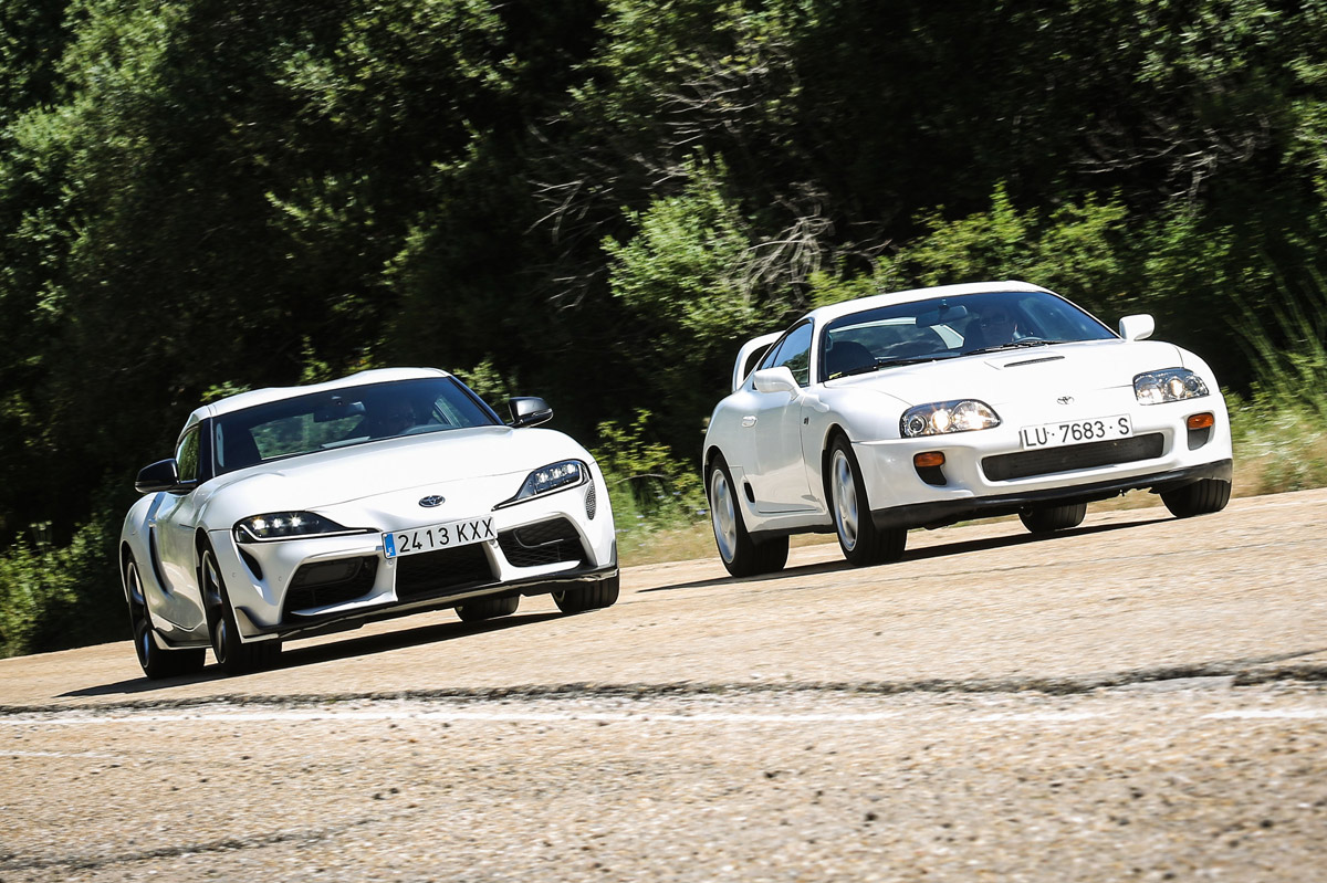 Foto del Toyota GR Supra A90 y del Supra 90S Foto del Toyota GR Supra A90 y del Supra 90S