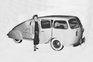 Mustang (1948): el coche con forma de microbús que nació antes que el Ford Mustang Mustang 1948