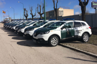 19 coches de la Guardia Civil de Salamanca no pasan la ITV coches de la Guardia Civil