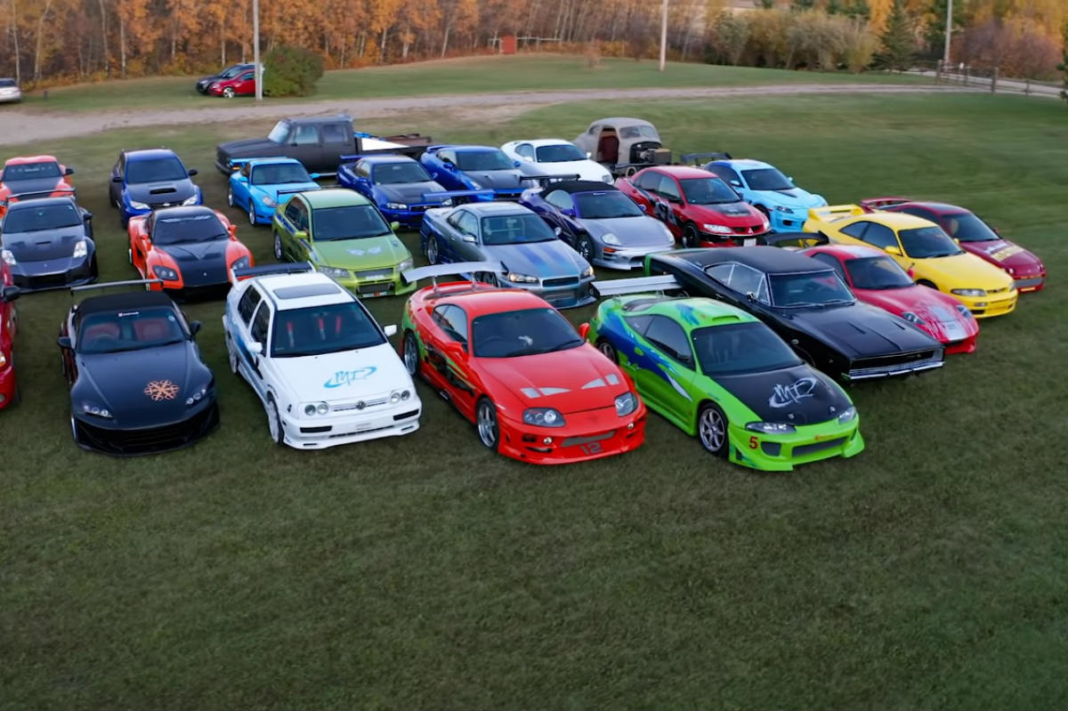 réplicas de los coches de A todo gas