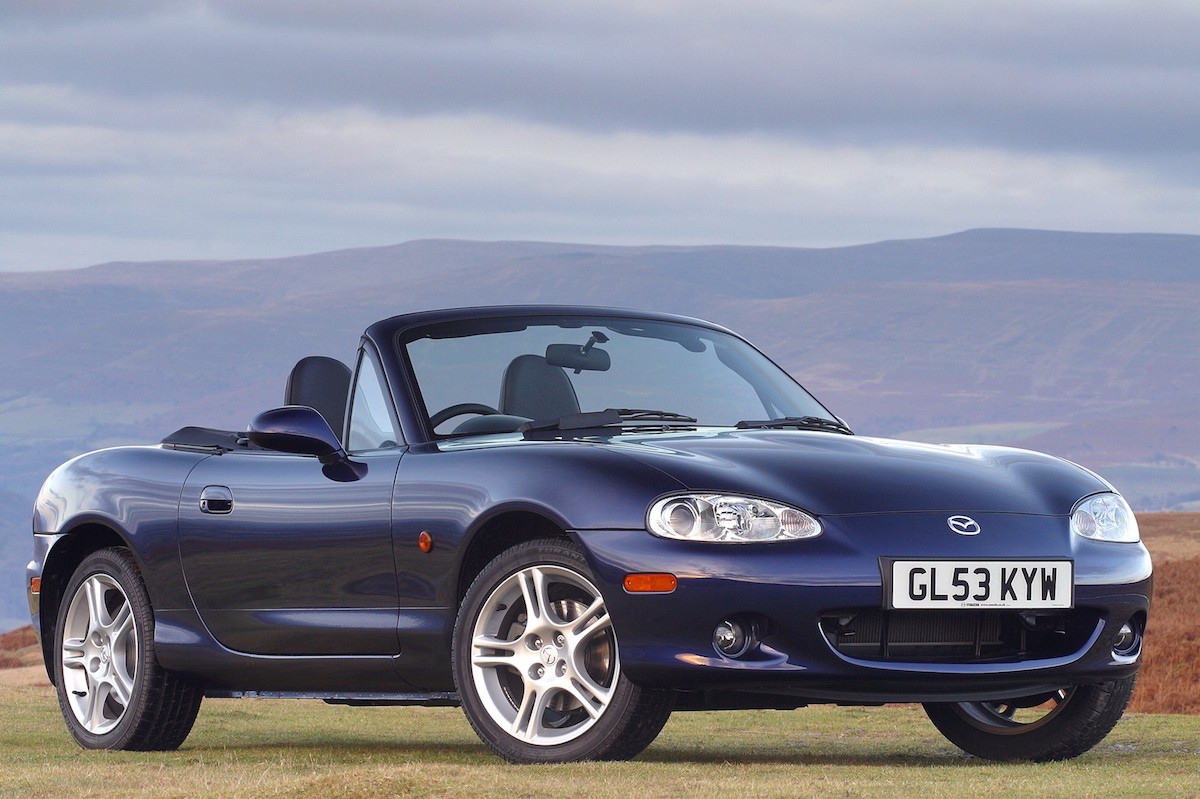 Mazda MX-5 NB frontal 3/4