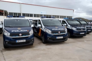 Las nuevas furgonetas Fiat Talento de la Policía Nacional Fiat Talento Policía Nacional