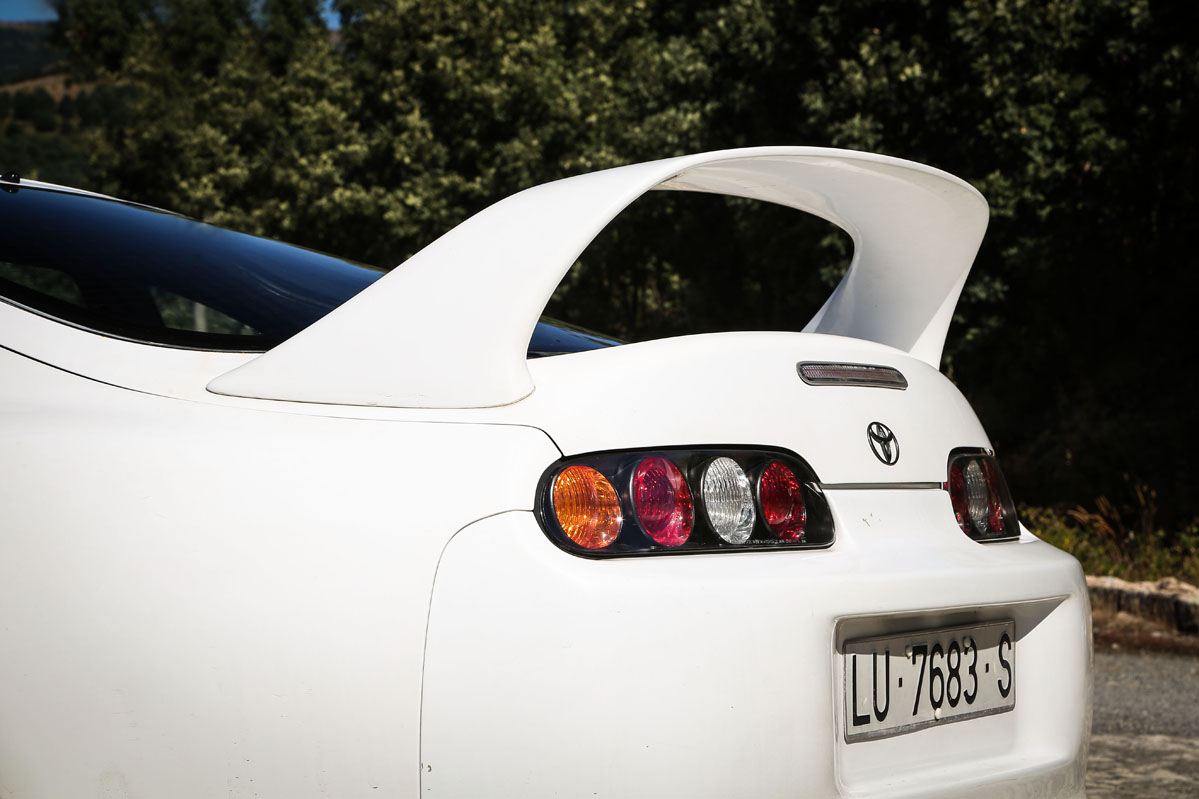 Alerón del Toyota Supra A80