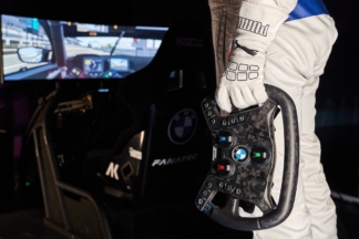 Podium Steering Wheel BMW M4 GT3: el volante para simuladores que puedes usar en un M4 GT3 BMW M4 GT3 volante simulador coche real