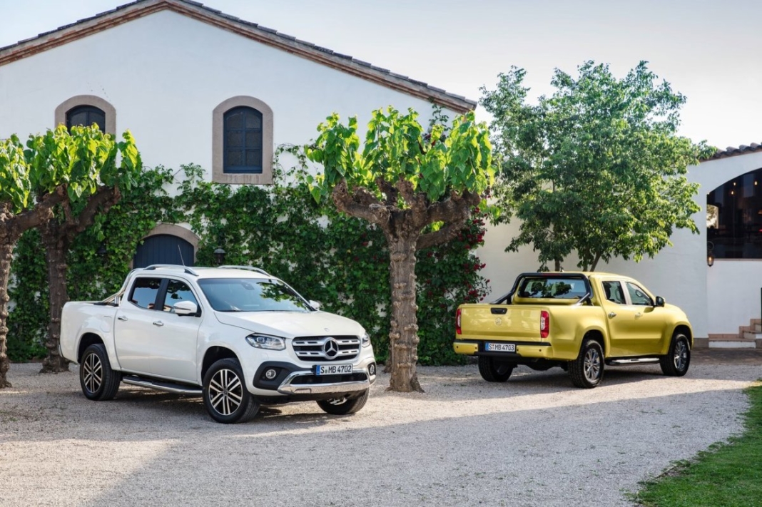 historia 125 Mercedes Clase X achatarrarse