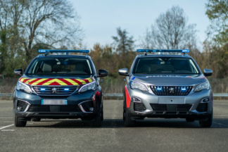 La Policía de Francia hace patria incorporando 1.263 unidades del Peugeot 5008 a su flota Peugeot 5008 de la Policía de Francia