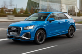 PRUEBA: Audi Q2 2021 foto de la prueba del Audi Q2 2021 en el Paseo de la Castellana de Madrid