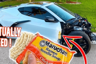 Vídeo: repara su Chevrolet Corvette C8 con fideos japoneses repara chevrolet corvette c8 fideos japoneses