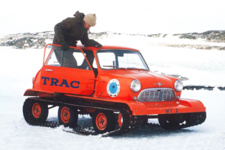 Mini-Trac (1965), el MINI con orugas que acabó en la Antártida Mini-Trac 1965