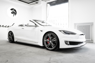 Ares Design ha creado este espectacular Tesla Model S descapotable Tesla Model S descapotable Ares Design