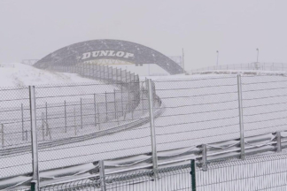 ¡Impresionante! Así lucía el Circuito del Jarama totalmente cubierto de nieve tras Filomena