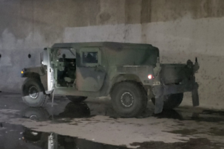 Recuperado un Humvee militar de la Guardia Nacional de EEUU robado en California Humvee