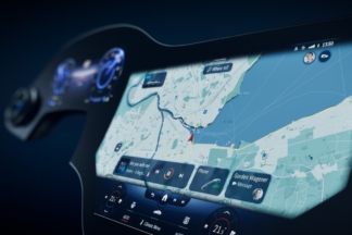 El Mercedes-Benz EQS estrenará la Hyperscreen, una pantalla táctil y curva Hyperscreen Mercedes-Benz EQS