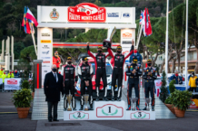 Rallye de Montecarlo 2021: victoria de Ogier, que se convierte en el príncipe de Mónaco podio Rallye de Montecarlo 2021