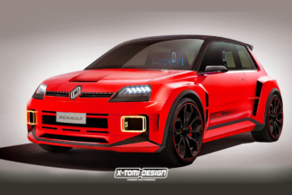 Así podría ser el nuevo Renault 5 Turbo 2 ‘Culo Gordo’ render Renault 5 Turbo 2 Culo Gordo