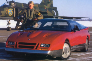 El Saab EV-1 o cómo los suecos mostraron su poderío con un increíble deportivo Saab EV-1