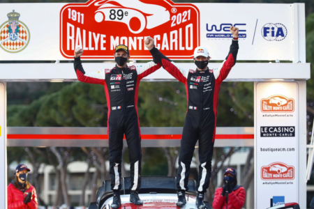 podio y victoria de Sébastien Ogier en el Rallye de Montecarlo 2021