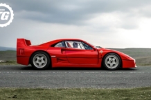 Vídeo: el Ferrari F40 y el Jaguar XJ220 se ven las caras en Top Gear Ferrari F40 Jaguar XJ220 Top Gear