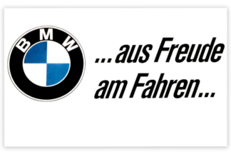 Así nació el lema de BMW: “El placer de conducir” Lema de BMW