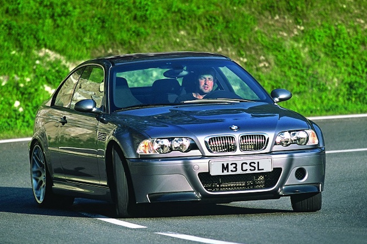 BMW M3 CSL 3/4 frontal