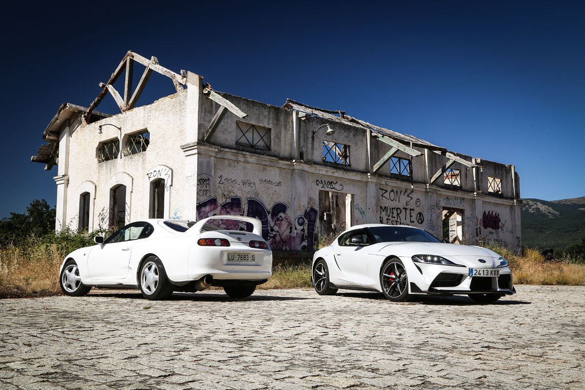 Toyota Supra A80 contra GR Supra A90