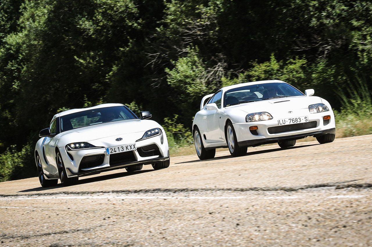 Toyota Supra A80 contra GR Supra A90