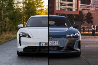 Las diferencias entre el Audi e-tron GT y el Porsche Taycan diferencias Audi e-tron GT Porsche Taycan