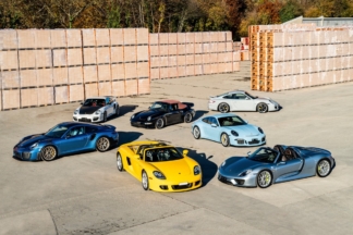 A subasta esta exclusiva colección con 7 raros Porsche subasta coleccion 7 porsche