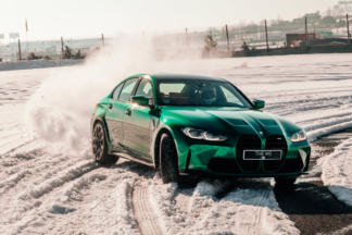 Vídeo: el nuevo BMW M3 se enfrenta a la nieve en el circuito del Jarama Vídeo: el nuevo BMW M3 se enfrenta a la nieve en el circuito del Jarama