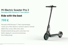 Xiaomi Mi Electric Scooter Pro 2 Mercedes-AMG Petronas F1 Team Edition