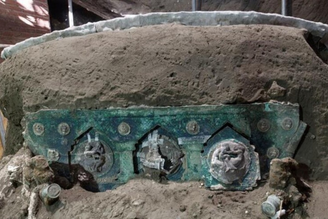 Lamborghini de los carros Pompeya