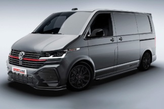 Volkswagen Transporter T6.1 Sportline: la versión GTI de la furgoneta alemana que no veremos en España Volkswagen Transporter T6.1 Sportline Black Edition