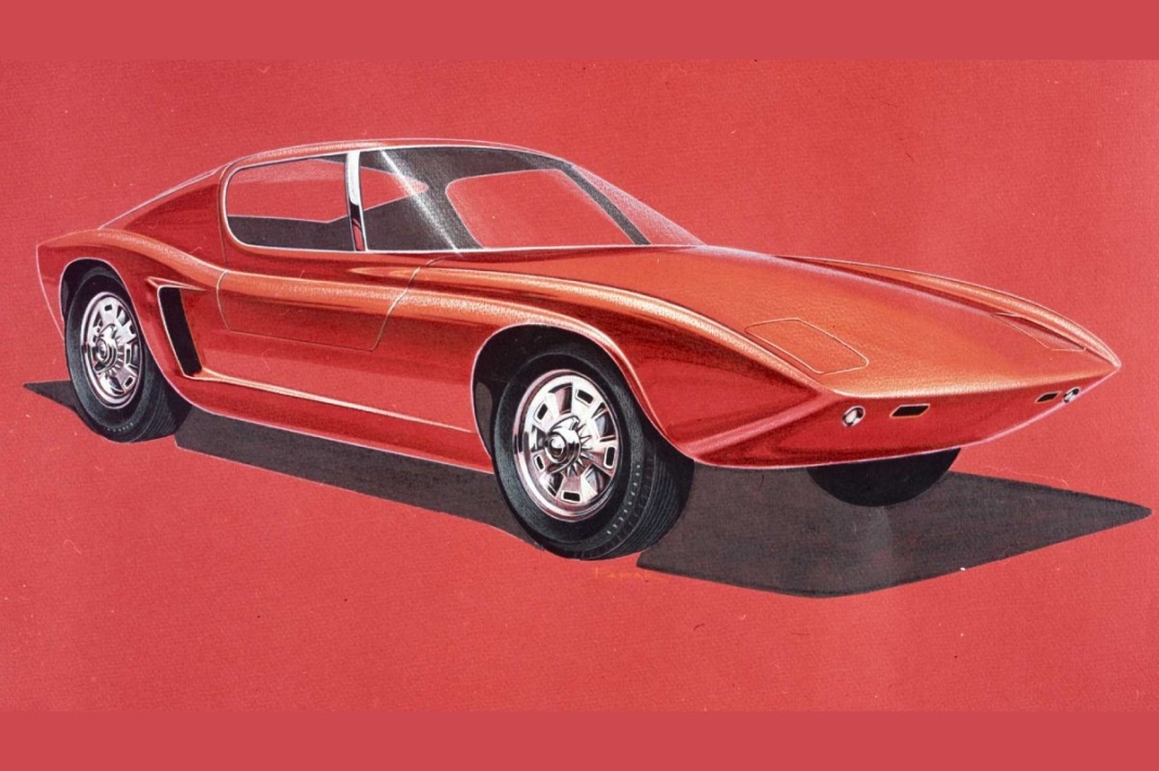 bocetos Ford GT40 original