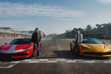 Carlos Sainz Charles Leclerc SF90 Stradale SF90 Spider