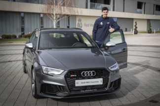 Audi pone a la venta los coches utilizados por los jugadores del Real Madrid Real Madrid y Audi