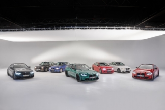 Las seis generaciones del BMW M3 juntas por primera vez Seis generaciones del BMW M3 juntas