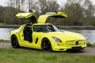 A la venta uno de los nueve Mercedes SLS AMG Electric Drive de 2013 Venta Mercedes SLS AMG Electric Drive 2013