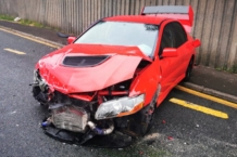 De 100 a 0 en un día: así quedó después de un accidente el Mitusbishi Evo IX que ganó en un sorteo Mitsubishi Lancer Evo IX accidente sorteo