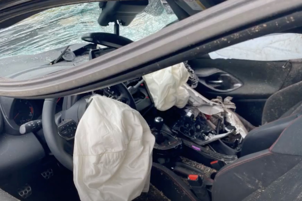 Accidente Toyota GR Yaris